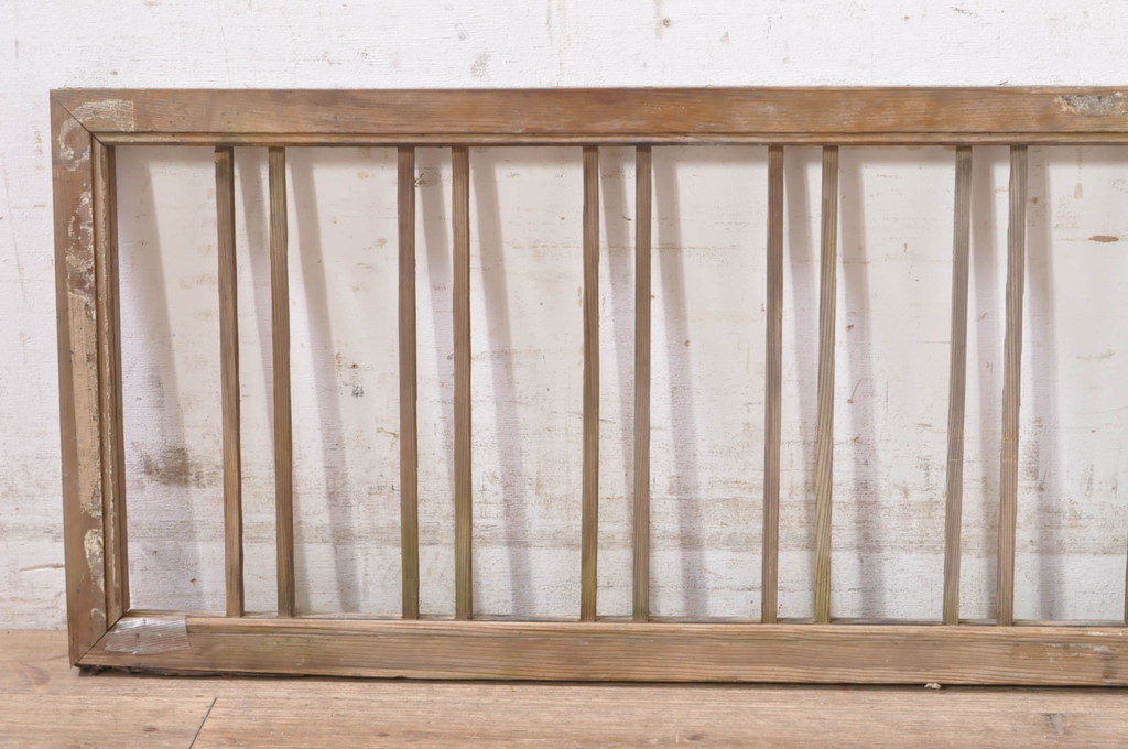 アンティーク建具　どこか懐かしい雰囲気を醸し出す明かり取り1枚(明り取り)(R-073594)