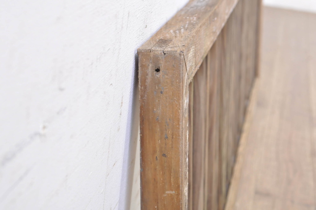 アンティーク建具　どこか懐かしい雰囲気を醸し出す明かり取り1枚(明り取り)(R-073594)