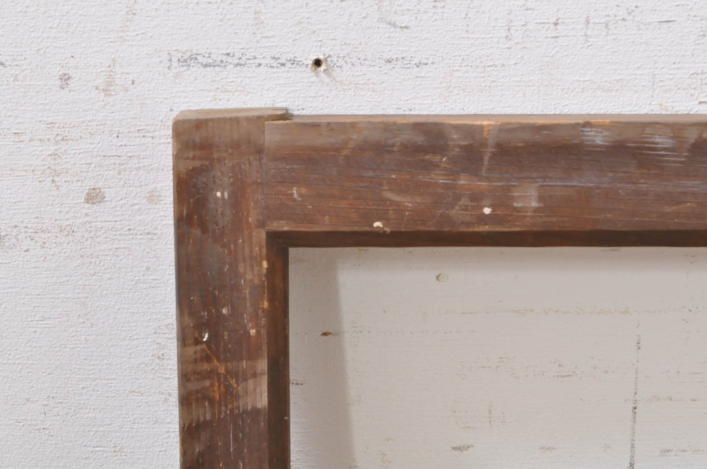 アンティーク建具　どこか懐かしい雰囲気を醸し出す明かり取り1枚(明り取り)(R-073592)