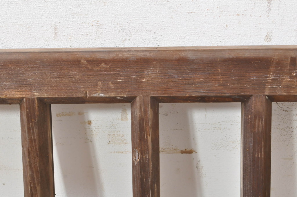 アンティーク建具　どこか懐かしい雰囲気を醸し出す明かり取り1枚(明り取り)(R-073592)