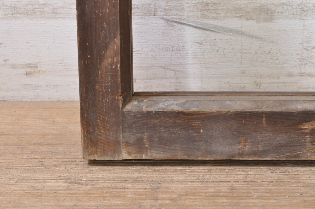 アンティーク建具　どこか懐かしい雰囲気を醸し出す明かり取り1枚(明り取り)(R-073592)