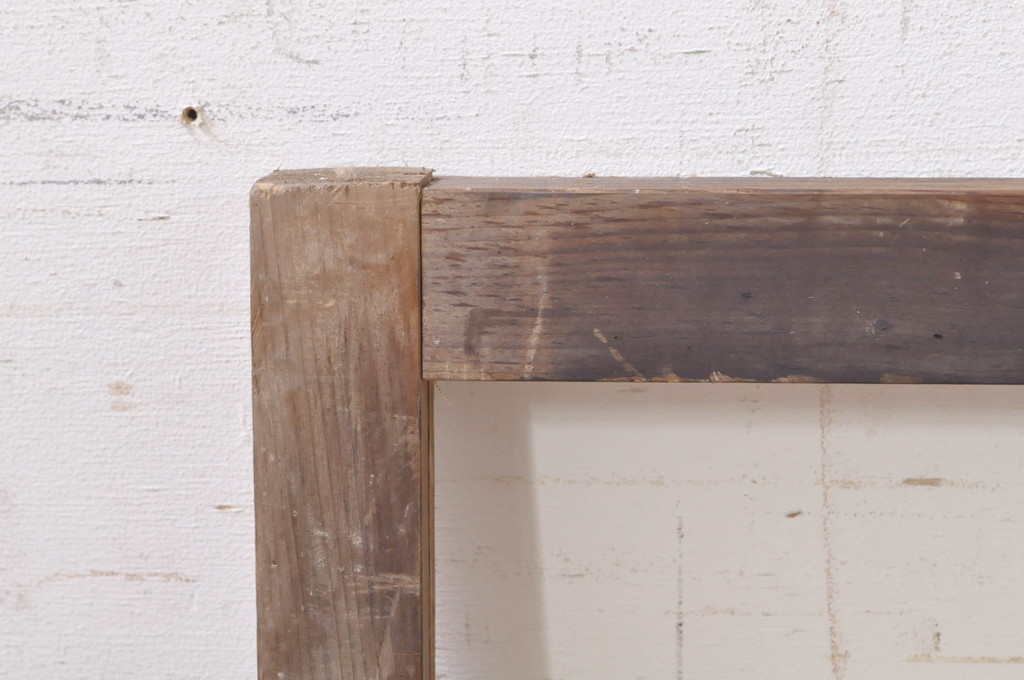 アンティーク建具　どこか懐かしい雰囲気を醸し出す明かり取り1枚(明り取り)(R-073592)