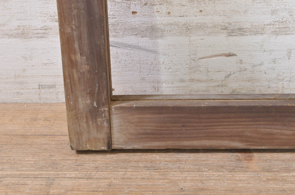 アンティーク建具　どこか懐かしい雰囲気を醸し出す明かり取り1枚(明り取り)(R-073592)