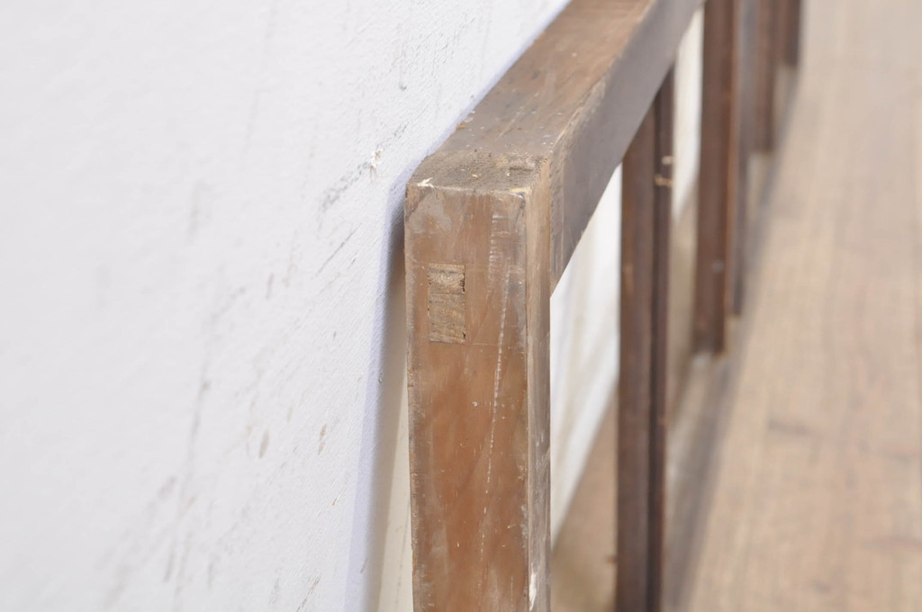 アンティーク建具　どこか懐かしい雰囲気を醸し出す明かり取り1枚(明り取り)(R-073592)