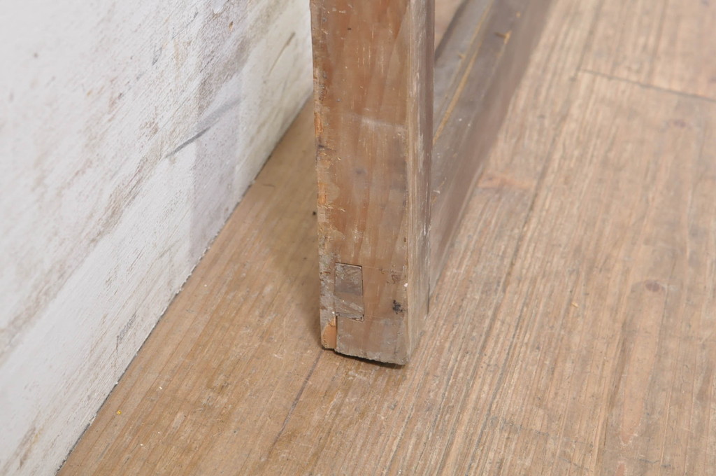 アンティーク建具　どこか懐かしい雰囲気を醸し出す明かり取り1枚(明り取り)(R-073592)