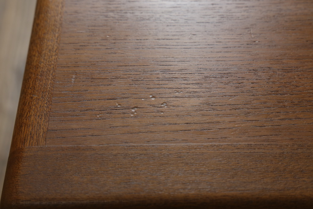 和製ビンテージ　木の温もり溢れるシンプルなデザインが美しいエクステンションダイニングテーブル(4人掛け、6人掛け、エクステンションテーブル、拡張式テーブル、食卓、作業台、ヴィンテージ)(R-069046)