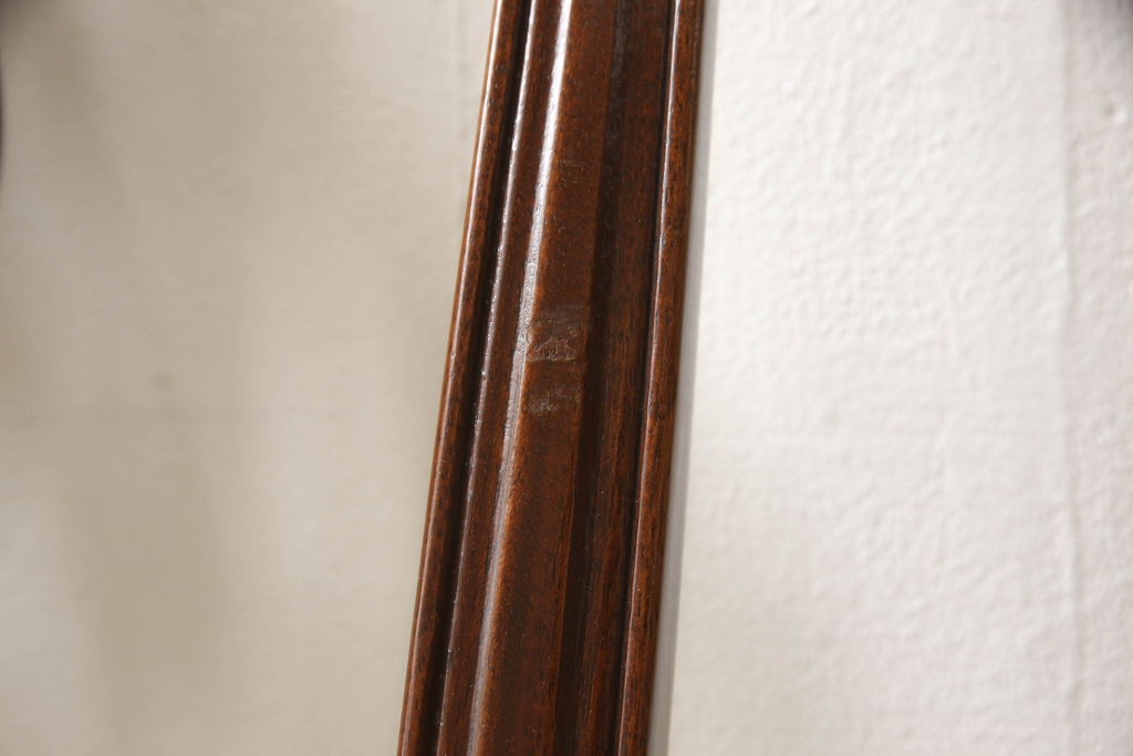 中古　美品　IDC大塚家具取り扱い　アメリカ高級家具　COUN CILL(カウンシル)(カンセル)　マホガニー材　ダイニングチェア2脚セット(2脚定価 約16万円)(椅子、イス)(R-057609)