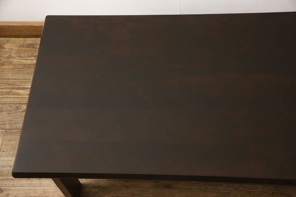 中古　美品　北海道民芸家具　落ち着きのある大人空間づくりに活躍してくれるセンターテーブル(リビングテーブル、ローテーブル)(R-060011)
