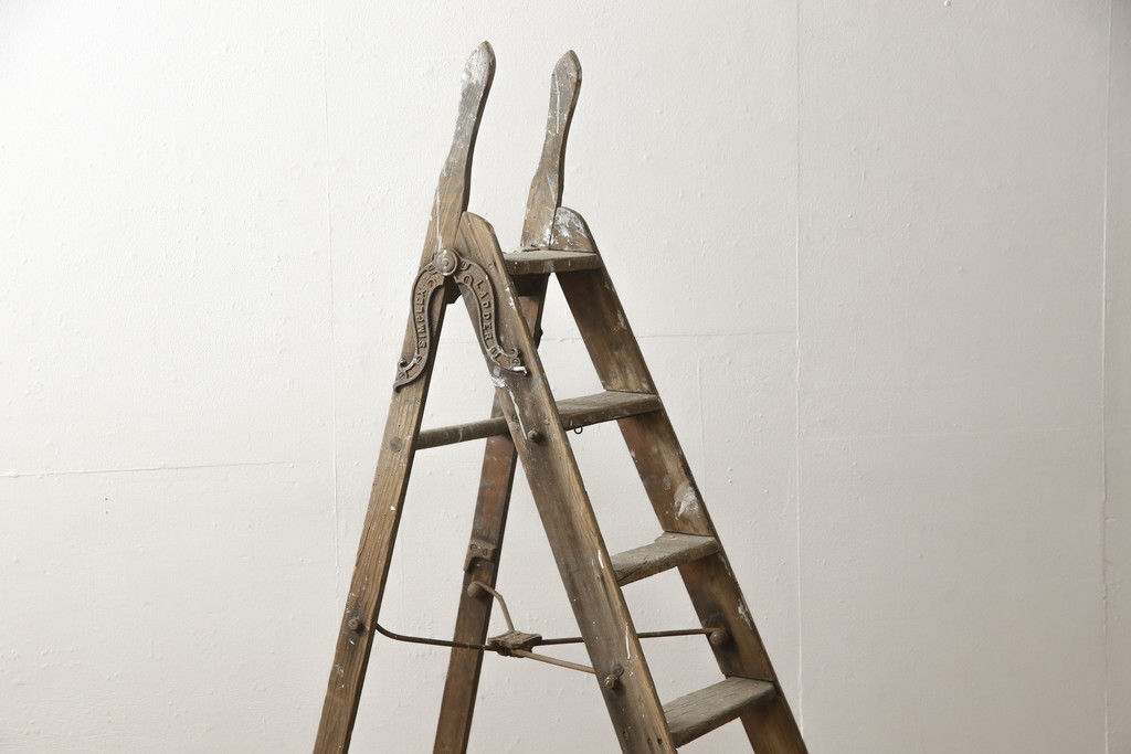 【美品】 イギリスアンティーク SIMPLEX シンプレックス LADDER社製 西洋