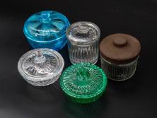 アンティーク　1920年代　レア　ルネ・ラリック(R.LALIQUE)　マスカット(葡萄)　珍しいデザインながらも取り入れやすいメニューホルダー(メニュー立て、メニュースタンド、ガラス、ギャルリーオルフェ(GALERIE ORPHEE)、案内、看板、箱付き)(R-072304)