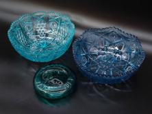 和製アンティーク　箱付き　木製　蒔絵　図変わり盃5つセット(漆器)