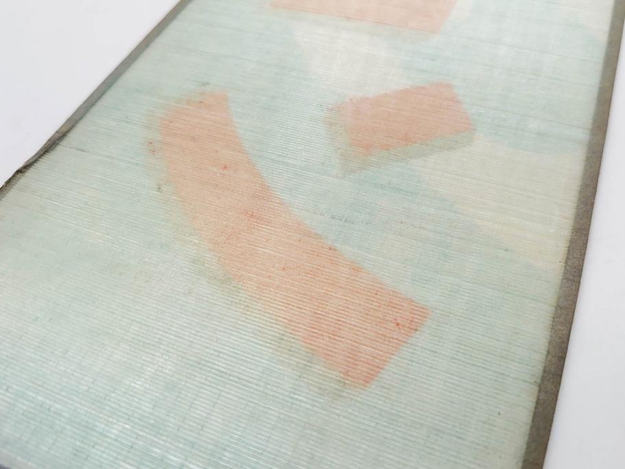 希少　大正〜昭和初期　当時物　「氷 レモン」「氷 しるこ」　ガラス看板2点セット(広告、店頭用、硝子製、昭和レトロ、ディスプレイ、カキ氷、志る古)(R-082816)