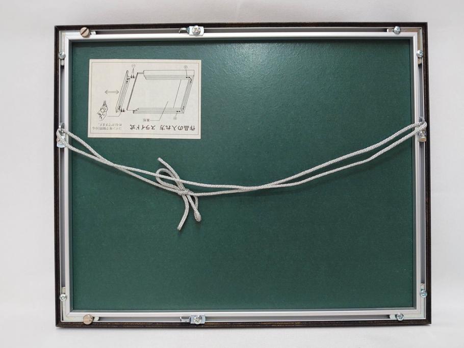 真作　1994年　橋本広喜　「春イメージ」　298/500　「夏イメージ」　AP　淡い色彩に心が癒されるリトグラフ2点セット(桜、城、山、風景、額付き、外箱付き)(R-082818)