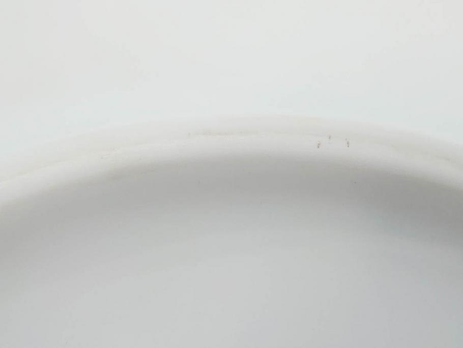 大倉陶園(OKURA、OAC)　小花　プチローズ　可憐で上品な雰囲気を醸し出す茶器セット(バラ、薔薇、急須、湯呑み5客、湯のみ、箱付き、洋食器)(R-076035)