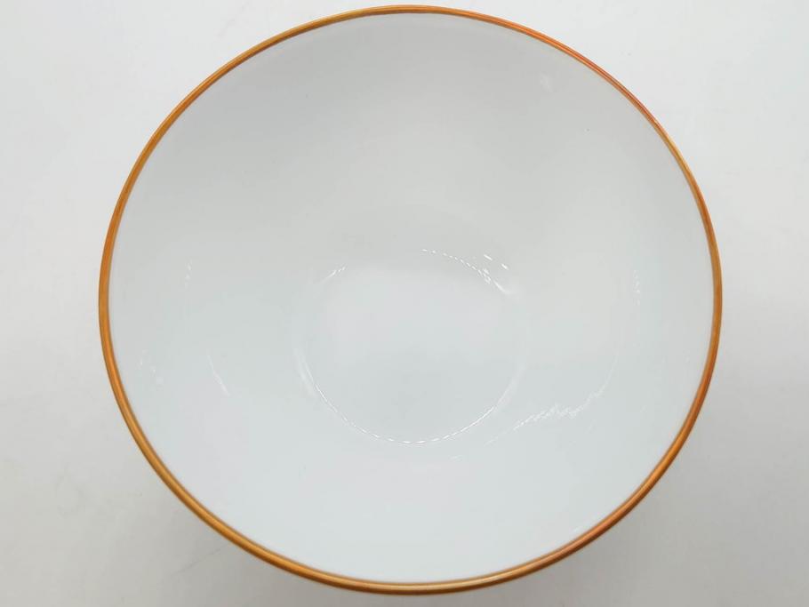 大倉陶園(OKURA、OAC)　小花　プチローズ　可憐で上品な雰囲気を醸し出す茶器セット(バラ、薔薇、急須、湯呑み5客、湯のみ、箱付き、洋食器)(R-076035)
