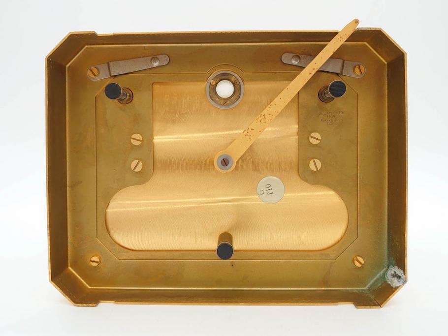 スイス　ジャガー・ルクルト　ATMOS　アトモス　空気で動く　置時計(JAEGER-LECOULTRE&CIE、ガス、箱付き、半永久)(R-076037)