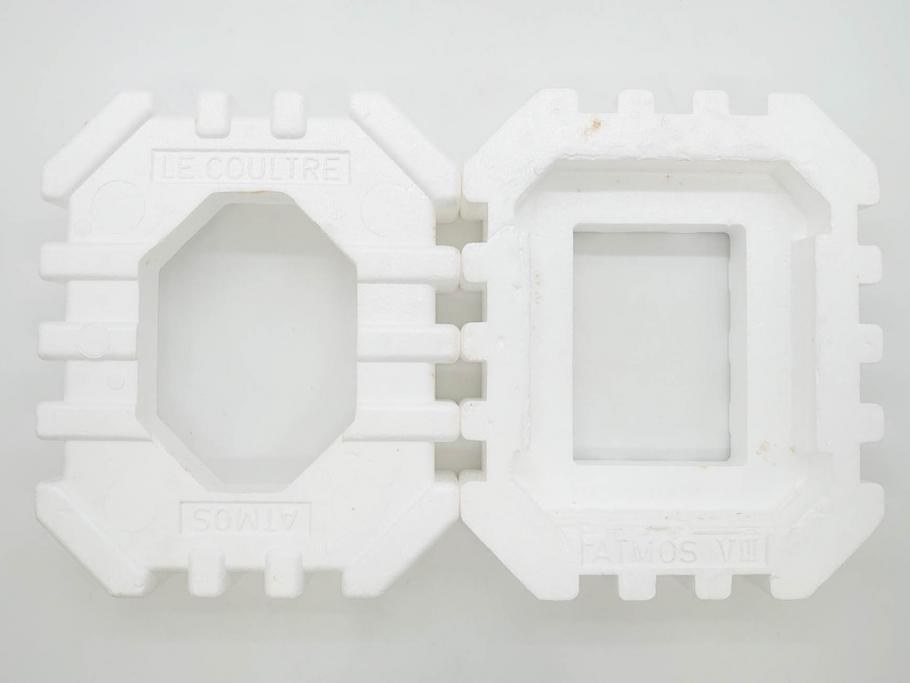 スイス　ジャガー・ルクルト　ATMOS　アトモス　空気で動く　置時計(JAEGER-LECOULTRE&CIE、ガス、箱付き、半永久)(R-076037)