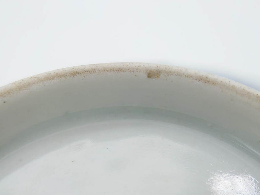 上手物　江戸期　古伊万里　色絵　約12cm　3.7寸　華やかな雰囲気溢れる蓋付き茶碗3客セット(松竹梅、金彩、風景、花、器、どんぶり、蓋茶碗、和食器、三寸七分)(R-082822)