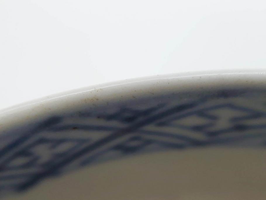 上手物　江戸期　古伊万里　色絵　約12cm　3.7寸　食卓を艶やかに彩る蓋付き茶碗5客セット(松竹梅、金彩、風景、花、器、どんぶり、蓋茶碗、和食器、三寸七分)(R-082823)