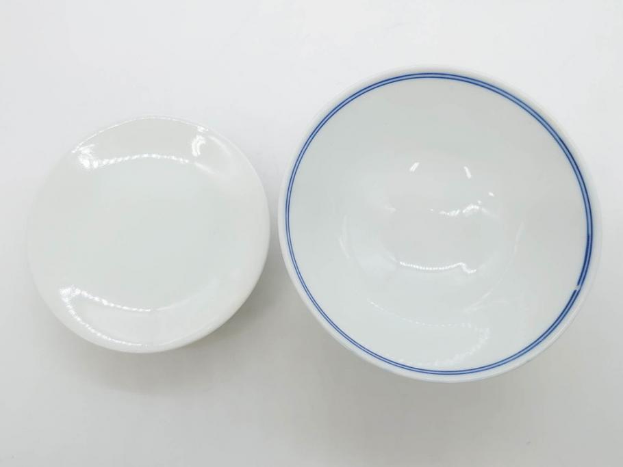 有田焼　伊万里　染錦　獅子　宝珠　約9cm　2.9寸　匠の美技を感じる蓋付き茶碗5客セット(珍味入れ、器、どんぶり、和食器、二寸九分)(R-082824)