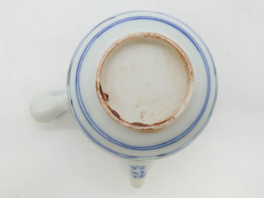 大明萬暦年製　五彩　唐人　寛ぎの時間を演出する煎茶器セット(急須、湯冷まし、煎茶碗、湯呑み、湯のみ、竹林、賢人、竜、龍、金彩、茶道具、共箱付)(R-082825)