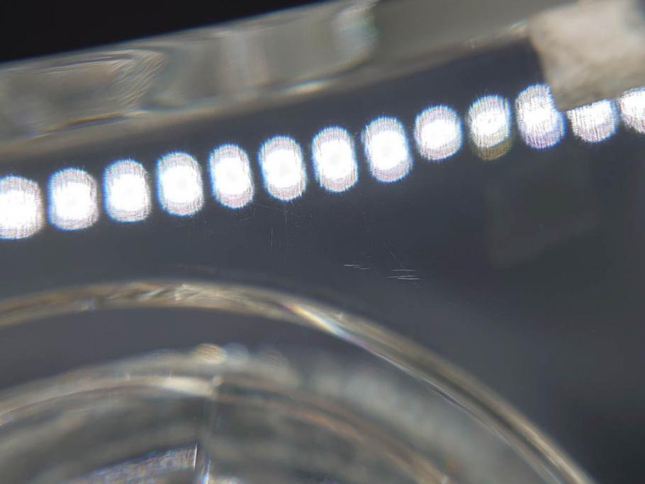 希少　フランス　Baccarat　バカラ　限定150個　57/150　高さ約31cm　気品漂う洗練されたデザインが目を惹く花瓶(フラワーベース、花器、花入、フルレッドクリスタルガラス、ケース付き)(R-076205)