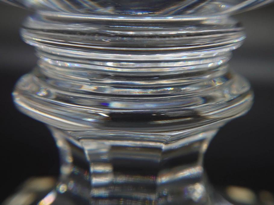 希少　フランス　Baccarat　バカラ　限定150個　100/150　高さ約31cm　気品漂う洗練されたデザインが目を惹く花瓶(フラワーベース、花器、花入、フルレッドクリスタルガラス、ケース付き)(R-076206)