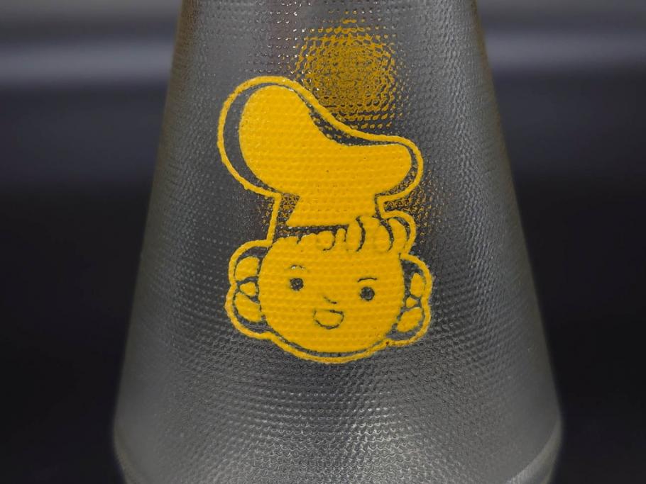 昭和レトロ　キッコーマン　ヒゲタしょうゆ　ソース　どこか懐かしさを感じる調味料入れ3点セット(醤油瓶、しょうゆ差し、キッコちゃん、ガラスビン、硝子)(R-076207)