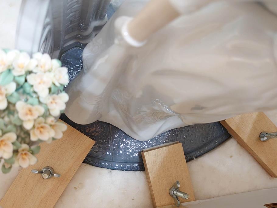 限定　未使用　未開封　スペイン　リヤドロ　LLADRO　愛の誓い　UNA PROMESA DE AMOR A VOW OF LOVE　1869　フィギュリン(結婚、ウェディングドレス、タキシード、陶器人形、置物、オブジェ、箱付き)(R-076213)
