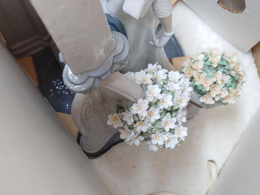 限定　未使用　未開封　スペイン　リヤドロ　LLADRO　愛の誓い　UNA PROMESA DE AMOR A VOW OF LOVE　1869　フィギュリン(結婚、ウェディングドレス、タキシード、陶器人形、置物、オブジェ、箱付き)(R-076213)