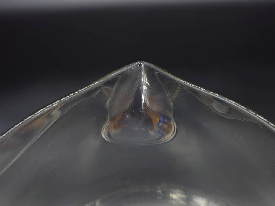 戦前　一升　ガラス　レトロな雰囲気が魅力のメスシリンダー(ビーカー、ガラスビン、硝子瓶、実験器具、枡、液量計)(R-076301)