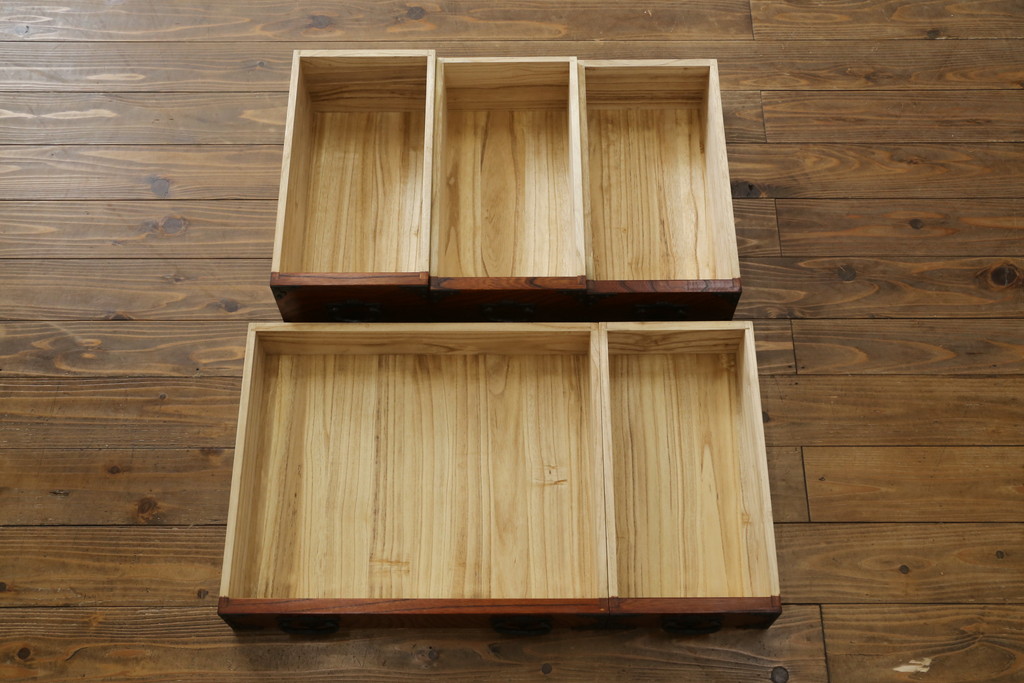 中古　特注　希少モデル　岩谷堂箪笥　和の雰囲気を高める片袖机(ワークデスク、在宅ワーク、在宅用、勉強机)(R-072610)
