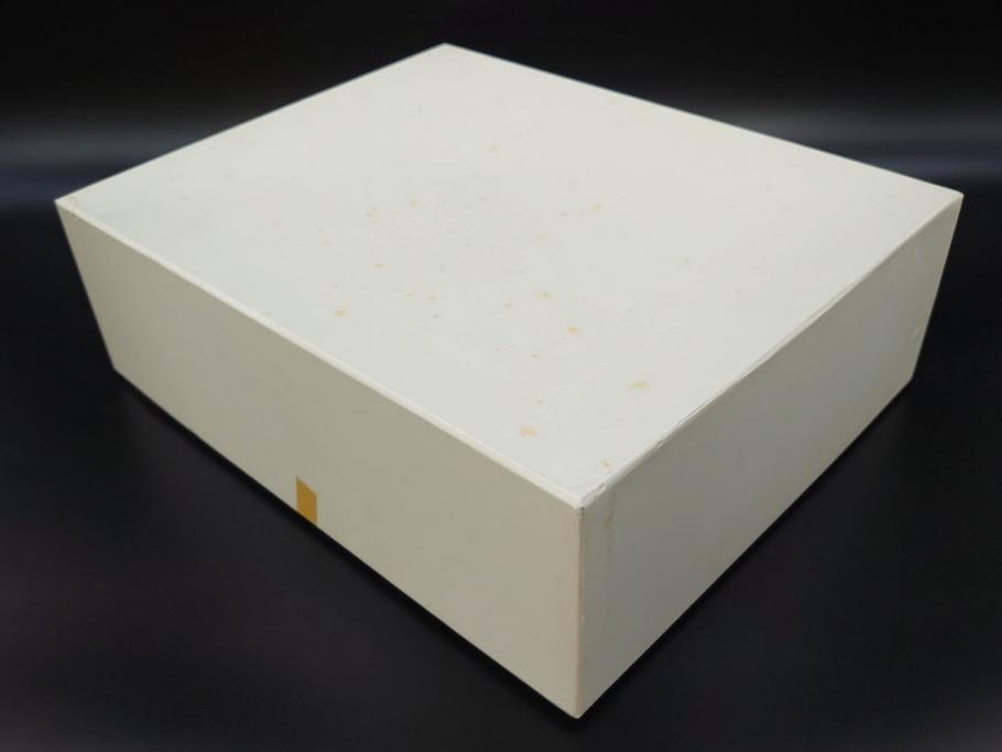帝国ホテル　フランク・ロイド・ライト　気品あふれるグラス6客セット(市松模様、リキュール、ショット、酒器、酒杯、ガラス、硝子、外箱付)(R-082863)