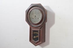 中古　美品　ARTEM(アルテム)社製　Diamantini Domeniconi(ディアマンティーニ　ドメニコーニ)　バーズアイメープル　端正な作りの真鍮(しんちゅう)象嵌入りホールクロック(時計台、振り子時計、ディスプレイ)(定価約50万円)(R-082157)