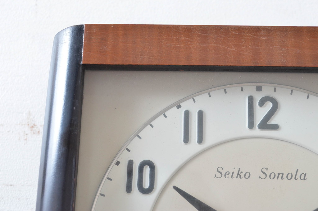 和製アンティーク　精工舎(SEIKOSHA、セイコー)　SONOLA(ソノーラ)　昭和レトロな雰囲気たっぷりの掛け時計(古時計、柱時計、振り子時計)(R-082541)