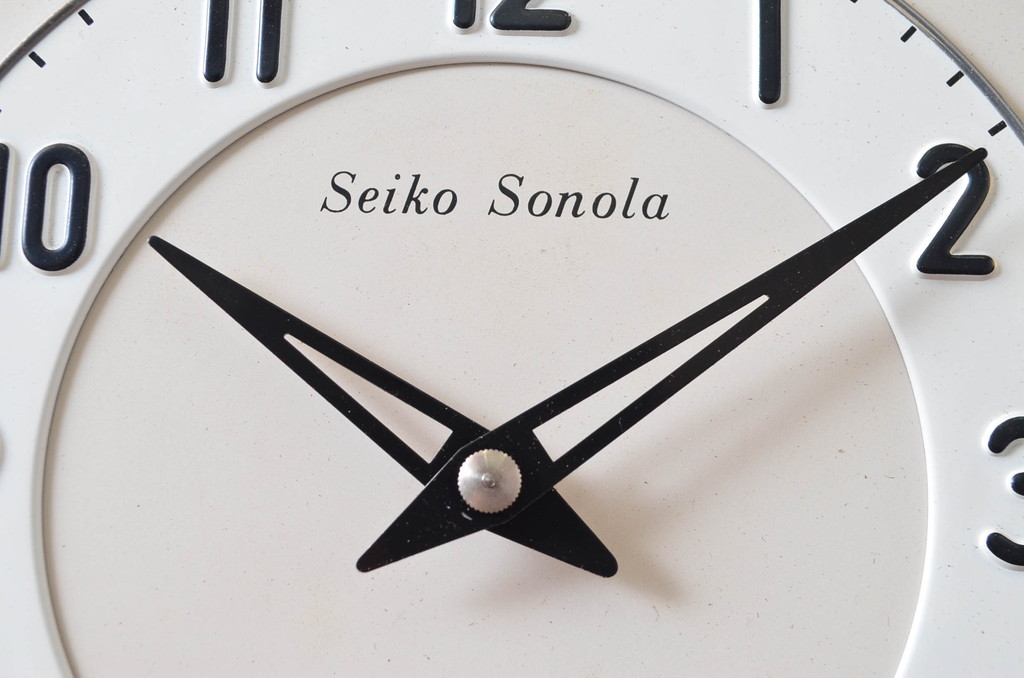 和製アンティーク　精工舎(SEIKOSHA、セイコー)　SONOLA(ソノーラ)　昭和レトロな雰囲気たっぷりの掛け時計(古時計、柱時計、振り子時計)(R-082541)