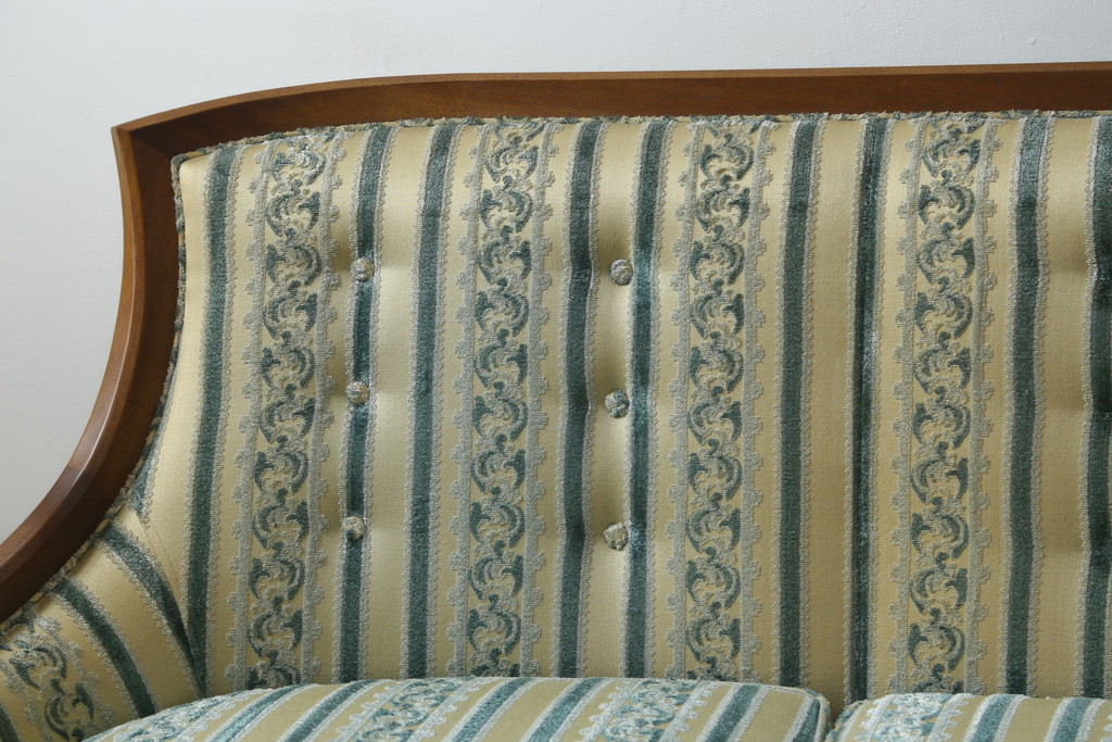 中古　DREXEL HERITAGE(ドレクセルヘリテイジ)　Upholstery(アップホルスタリー)　ワンランク上の上質なお部屋作りにぴったりの3人掛けソファ(アームソファ、3P)(R-055934)