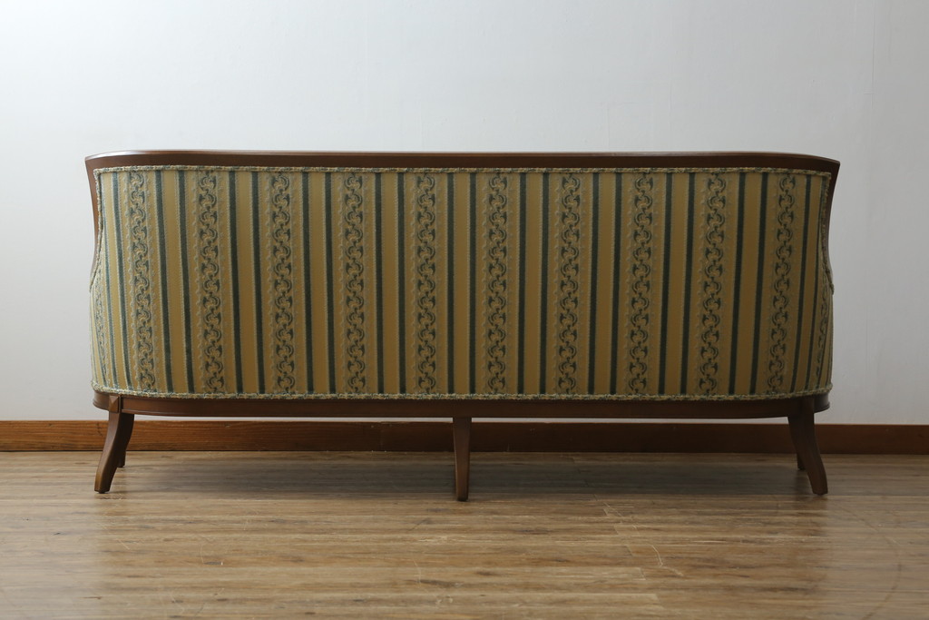 中古　DREXEL HERITAGE(ドレクセルヘリテイジ)　Upholstery(アップホルスタリー)　ワンランク上の上質なお部屋作りにぴったりの3人掛けソファ(アームソファ、3P)(R-055934)