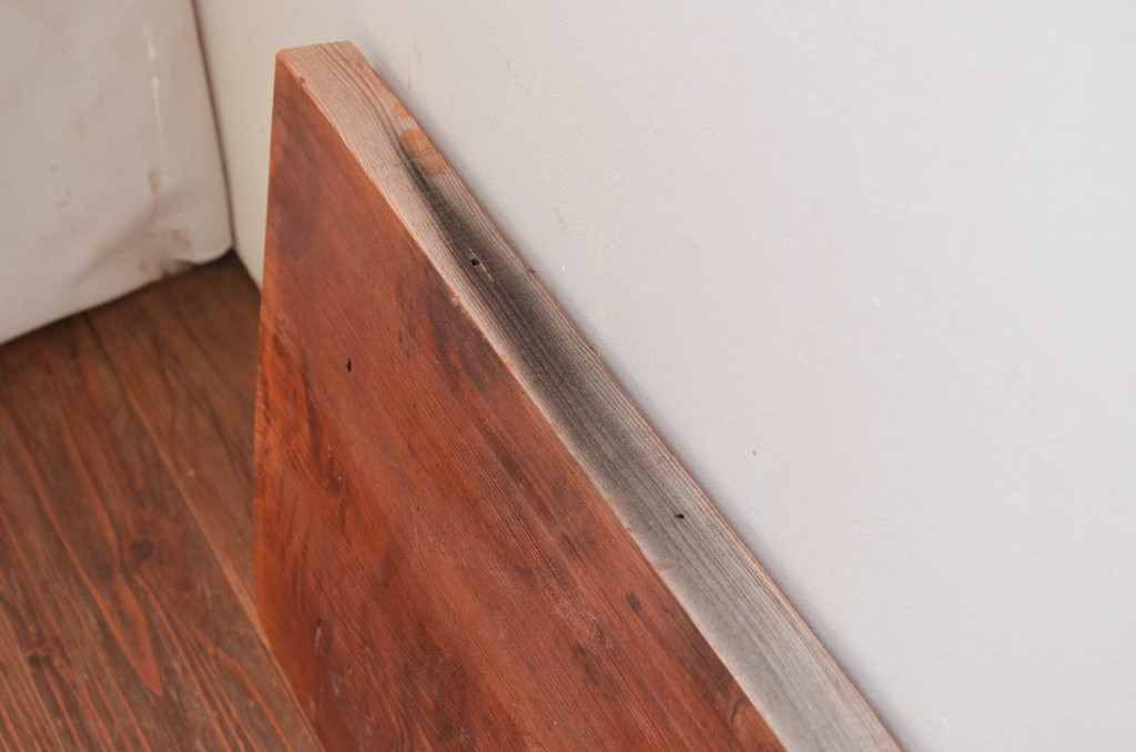 アンティーク建具　特大!!　杉材を贅沢に使った存在感のある二間物の欄間1枚(明かり取り、明り取り)(R-082590)