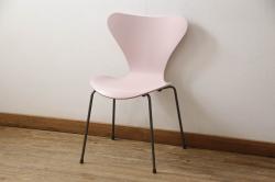 【買取】FRITZ HANSEN(フリッツハンセン)　SERIES 7(セブンチェア)　fh-3107ca-615　カラードアッシュ　ペールローズ(PALE ROSE)　板座チェアを買取りました。(定価約7万円)