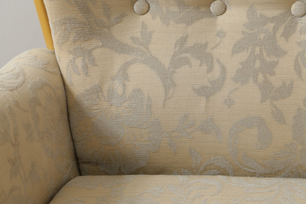 中古　美品　イギリス家具　ERCOL(アーコール)　エバーグリーン　気品のある佇まいが魅力の1人掛けイージーチェア(アームチェア、ラウンジチェア、ソファ、1人掛け、椅子、イス、英国、北欧)(定価約29万円)(R-066170)