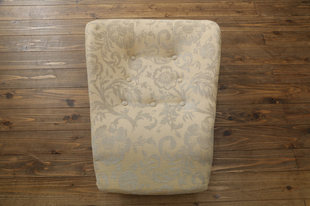 中古　美品　イギリス家具　ERCOL(アーコール)　エバーグリーン　気品のある佇まいが魅力の1人掛けイージーチェア(アームチェア、ラウンジチェア、ソファ、1人掛け、椅子、イス、英国、北欧)(定価約29万円)(R-066170)