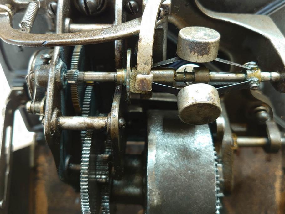 ジャンク品　エジソン　EDISON FIRESIDE PHONOGRAPH　MODEL A　フォノグラフ　蓄音機(ホーン付き、ケース付き、蝋管再生機、MODEL-H 4 MINUTE、トーマス・アルバ・エジソン)(R-076318)