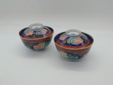 アンティーク雑貨　工芸品　大正昭和初期　俳句　名月や〜　彫刻　上手物!　漆塗り　木製お盆(漆器、トレー、丸盆)(R-043041)