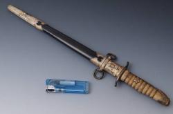 【古美術買取】古い海軍士官候補生短剣(サーベル・刀装具)を買取りました
