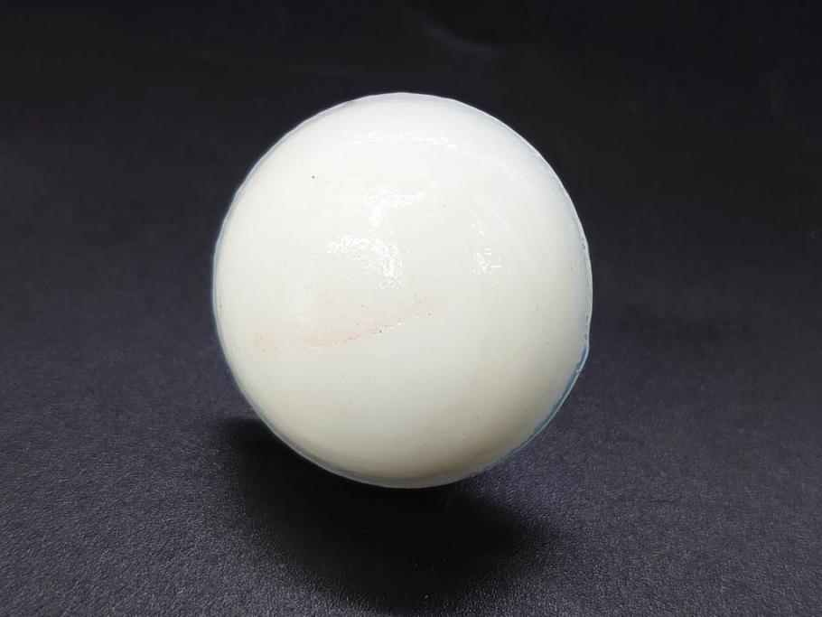 昭和初期　乳白　ガラス　レトロな可愛らしさが魅力の雛徳利3点セット(ひな祭り、雛道具、花、硝子、ガラス)(R-082893)