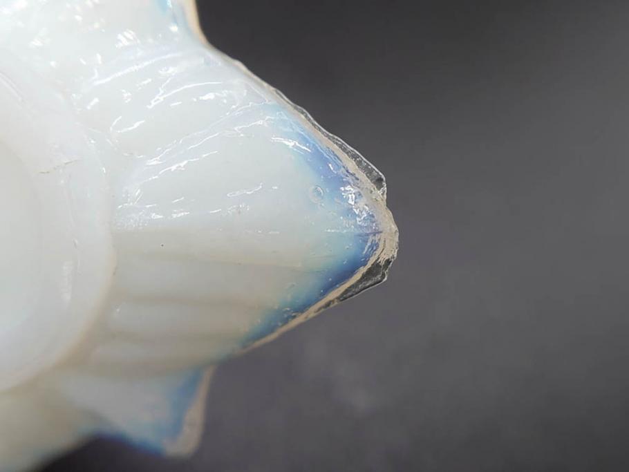 昭和初期　ガラス　マーブル　緻密な造りに目を奪われるミニチュア食器46点セット(コップ、皿、ペロペロ、ままごと、コンポート、カップ、硝子)(R-082894)