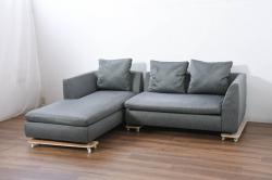 中古　arflex(アルフレックス)　SONA(ソーナ)　DUO(デュオ)　開放感の高いくつろぎを実感できるカウチソファ(3人掛け、3P、三人掛け、2人掛けソファ、2PL字ソファ)(定価約110万円)(R-082333)