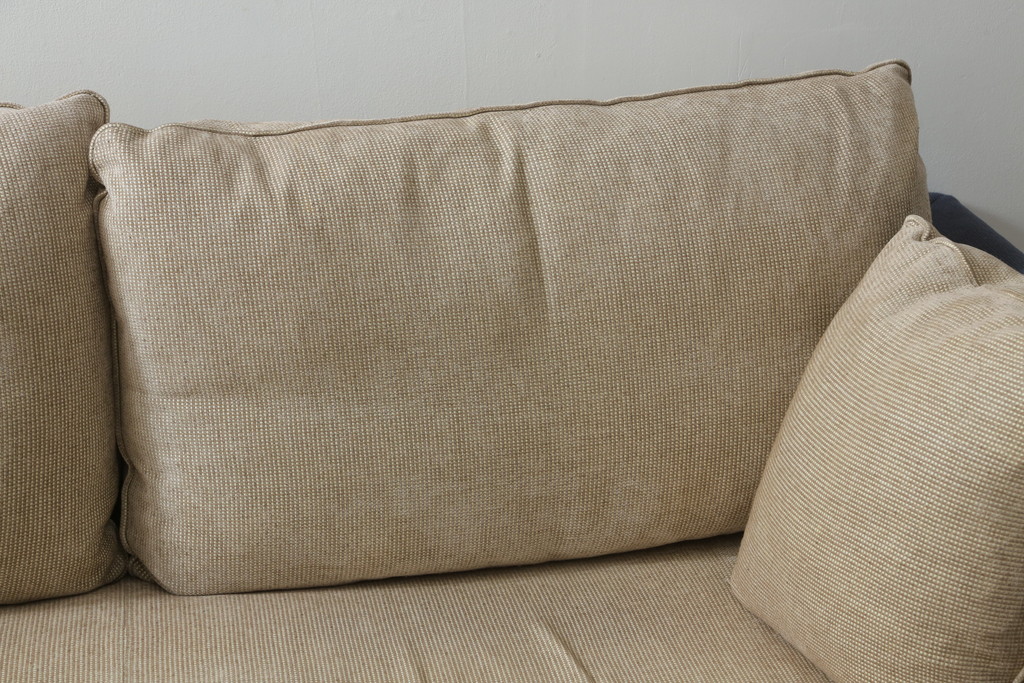 中古　arflex(アルフレックス)　A・SOFA MEDIUM 10(エー・ソファ ミディアム)　W2LR　ワイド2人掛アームソファ(2.5人掛けソファ、2人掛けソファ、二人掛け、2P)(定価約50万円)(R-075834)
