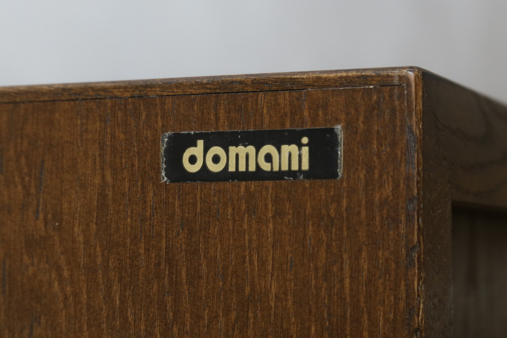 中古　超美品　ほぼ新品　カリモク家具(karimoku)　domani(ドマーニ)　Morganton(モーガントン)　上品な佇まいのドロワーチェスト(サイドチェスト、引き出し、店舗什器)(定価約49万円)(R-081818)
